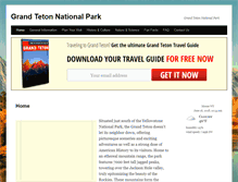 Tablet Screenshot of grand-teton.org